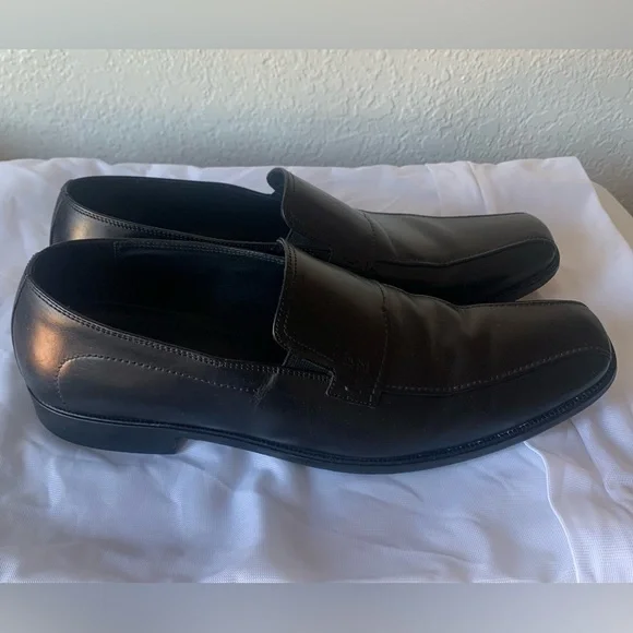 Hugo Boss Shoes Hugo Boss Mens Leather Vero Cuoio Loafers Slip
